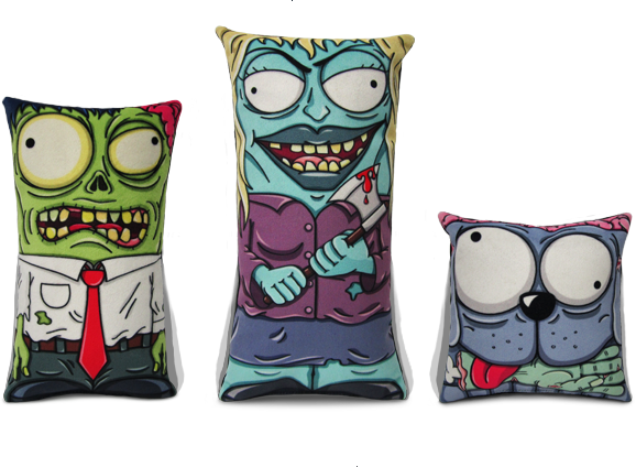 Zombie plushies